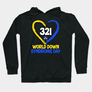 Love World Down Syndrome Awareness Day Love Hoodie